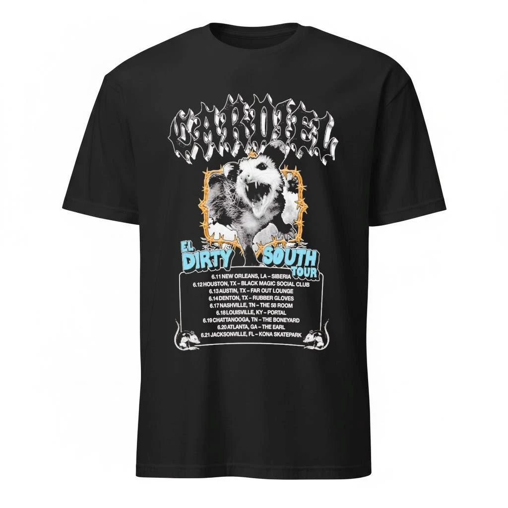 Cardiel El Dirty South Tour 26 Poster Shirt