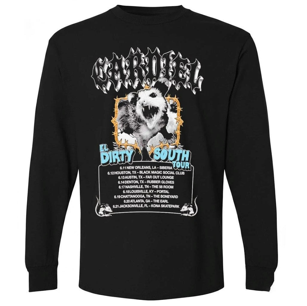 Cardiel El Dirty South Tour 26 Poster Shirt