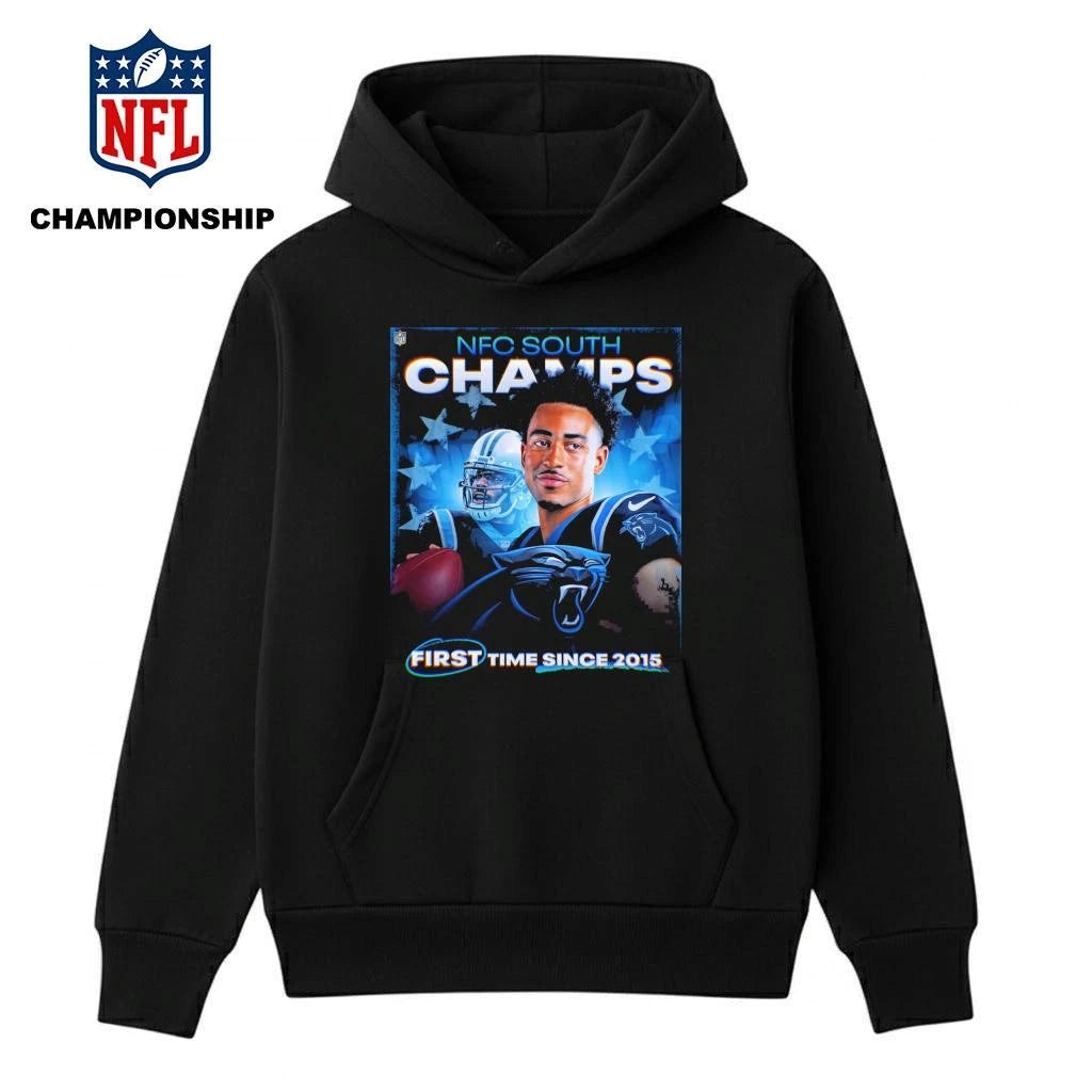 Carolina Panthers NFC South Division Champions 2025 First Time Since 2015 Shirt
