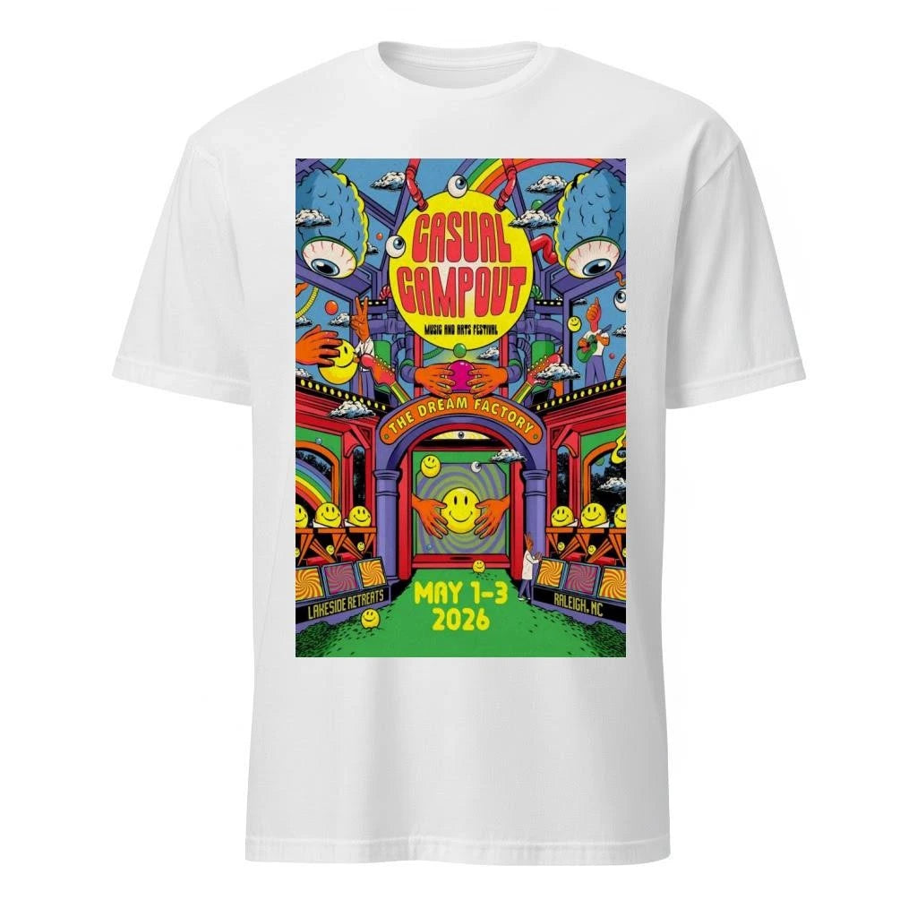 Casual Campout 5.1-5.3.2026 Lakeside Retreats Raleigh NC Poster Shirt