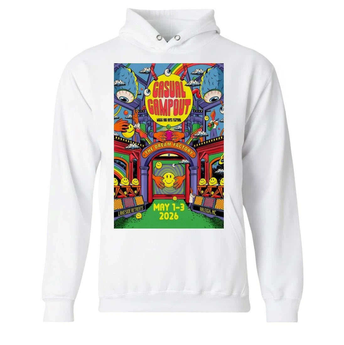 Casual Campout 5.1-5.3.2026 Lakeside Retreats Raleigh NC Poster Shirt
