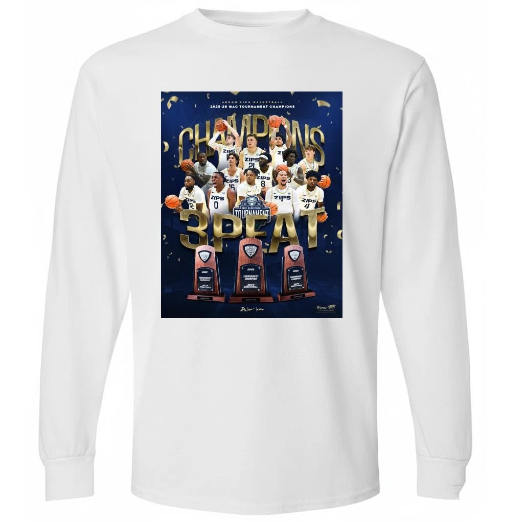 Celebrates Akron Zips MAC Basketball Tournament Champions 2026 Shirt