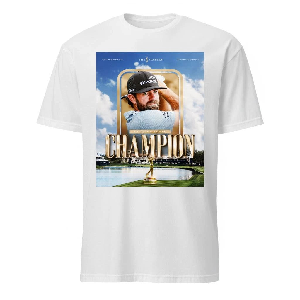 Celebrates Cameron Young Champions The Players 2026 Shirt