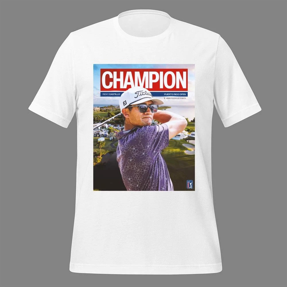 Celebrates Ricky Castillo Champions Puerto Rico Open 2026 PGA Tour  Shirt