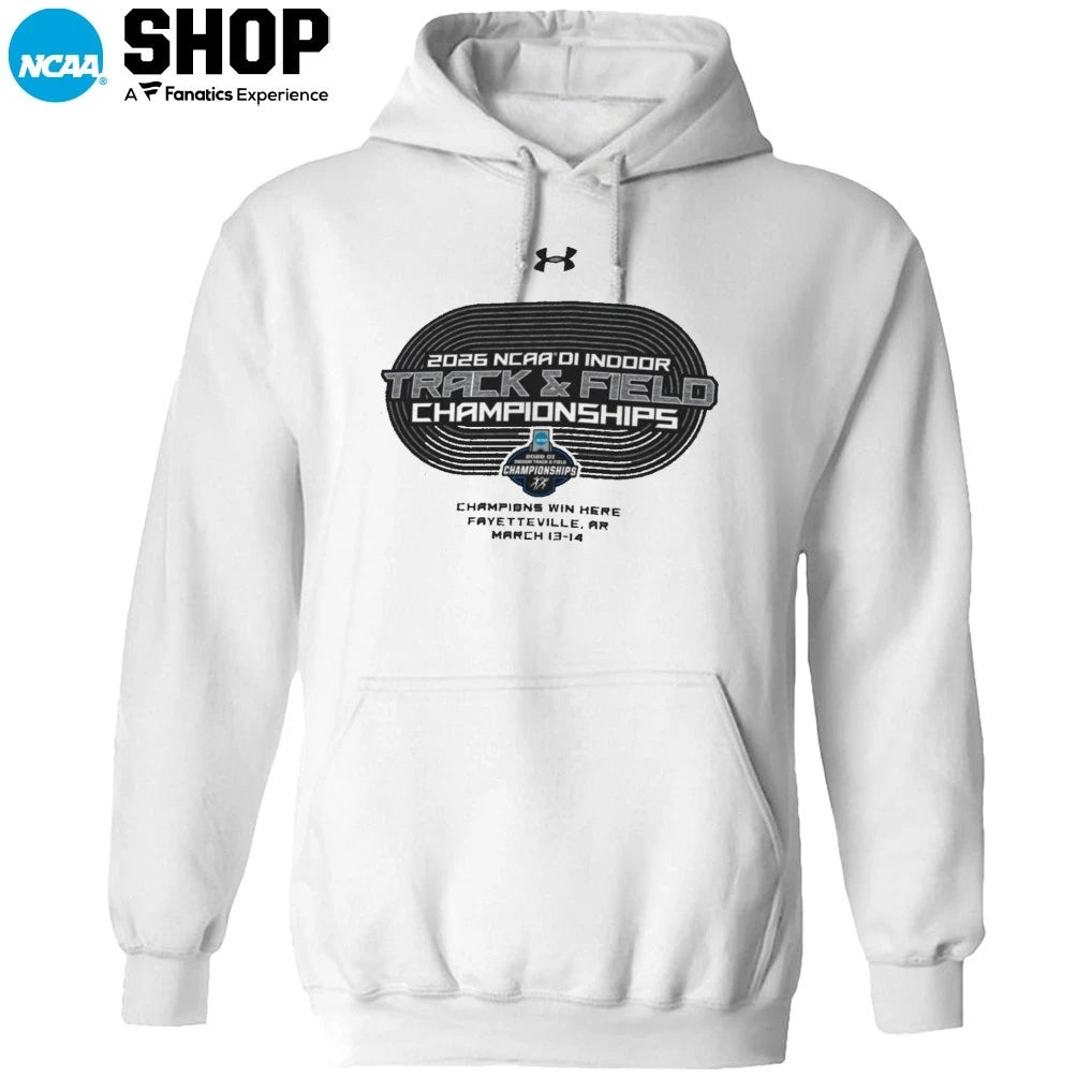Champions Win Here 2026 NCAA DI Indoor Track and Field Championships Fayetteville Ar March 13-14 T-Shirt