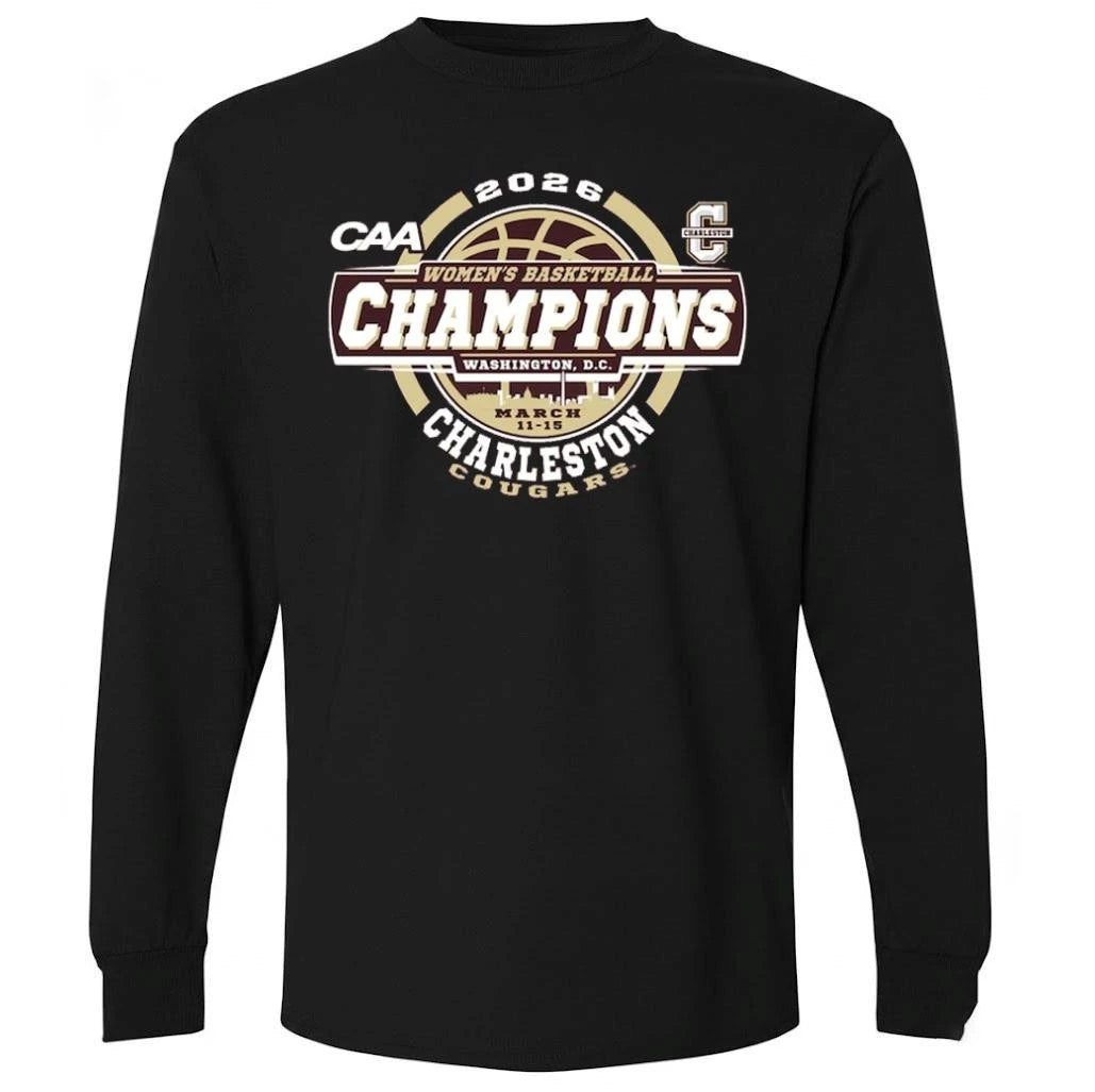 Charleston Cougars CAA Women’s Basketball Tournament Champions Shirt