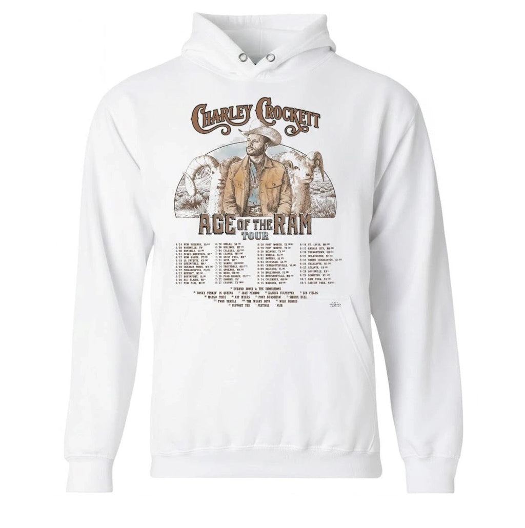 Charley Crockett Age Of The Ram Tour 2026 Schedule Tour Dates Shirt
