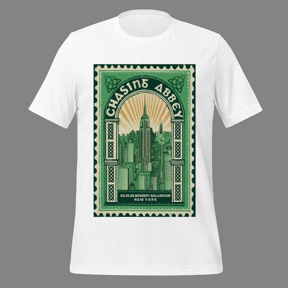 Chasing Abbey March 13 2026 New York, NY Poster Shirt