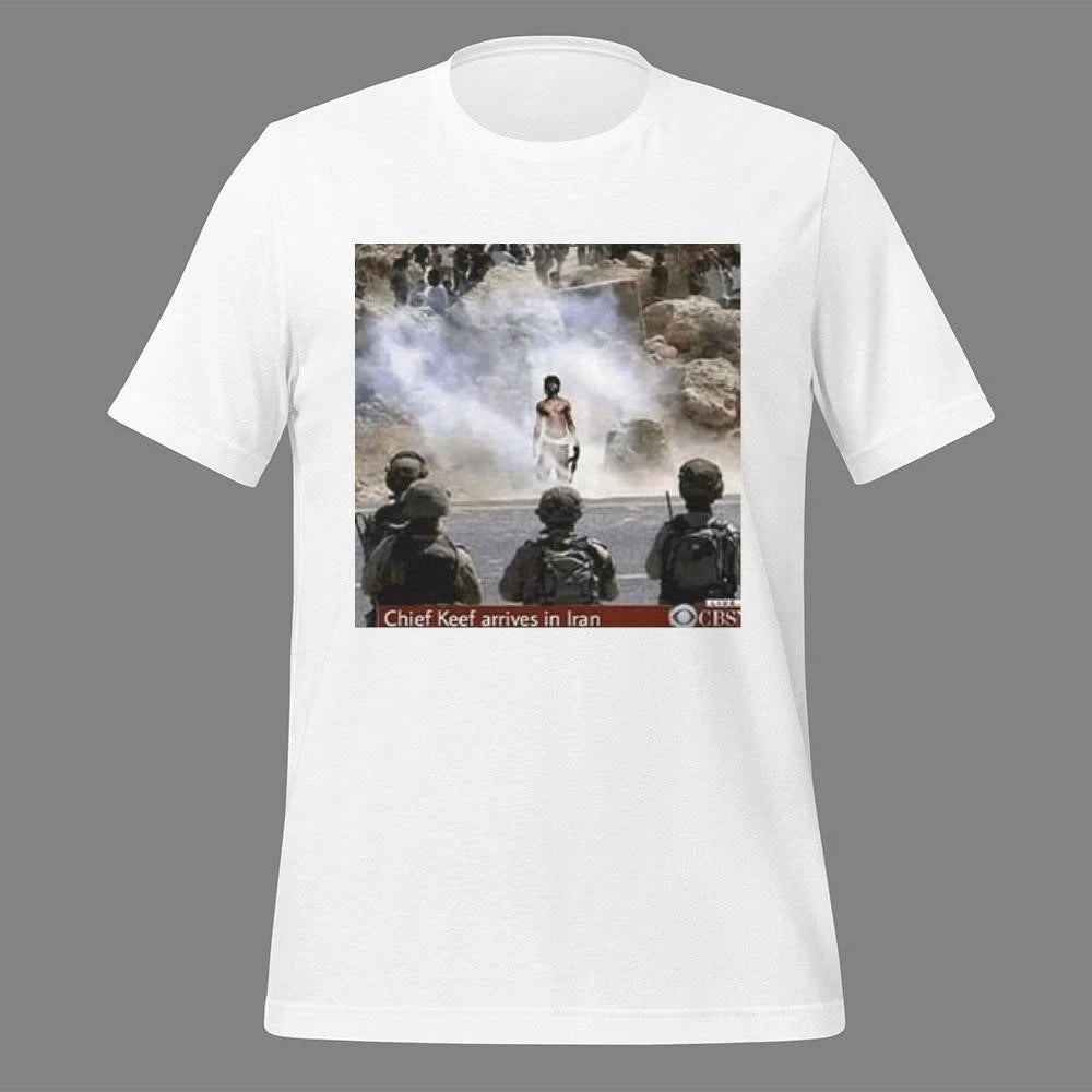 Chief Keef Arrives In Iran War Is Over Shirt