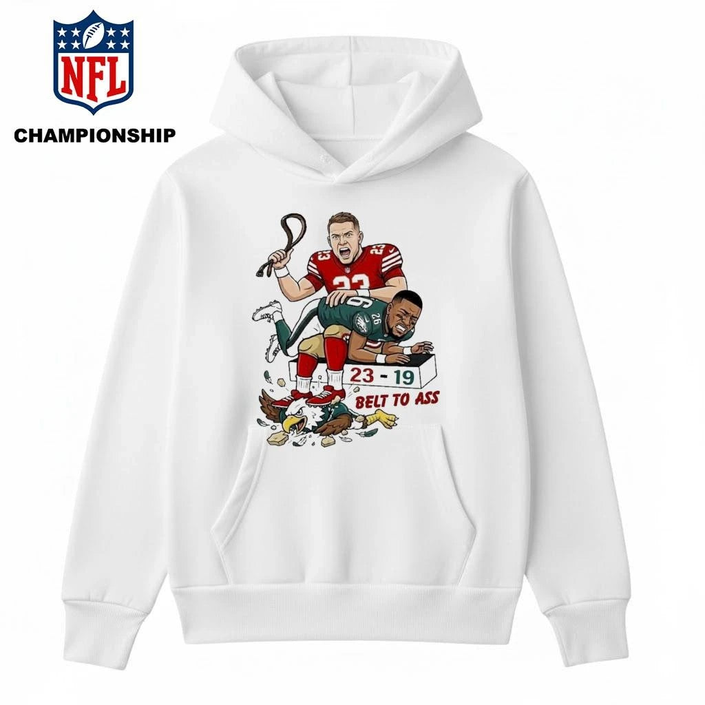 Christian Mccaffrey Belt To Ass Saquon Barkley 23 19 Shirt