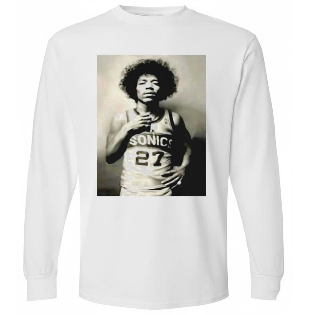 Coach Mitch Johnson Jimi Hendrix Sonics Shirt
