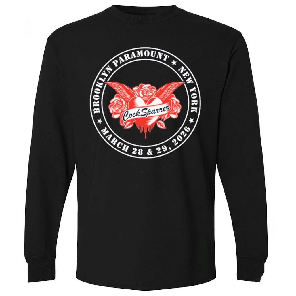 Cock Sparrer Concert Tour in Brooklyn, NY Mar 28 &amp; 29 2026 Shirt