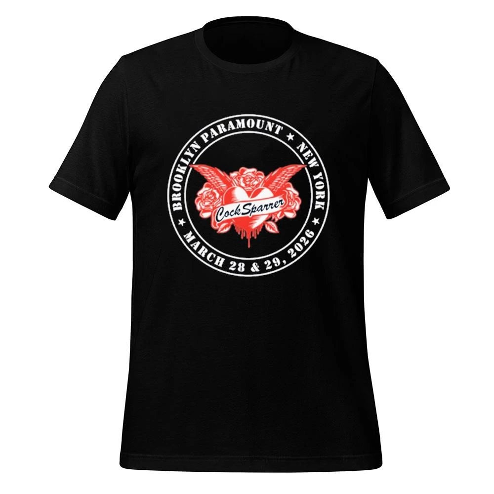 Cock Sparrer Concert Tour in Brooklyn, NY Mar 28 &amp; 29 2026 Shirt