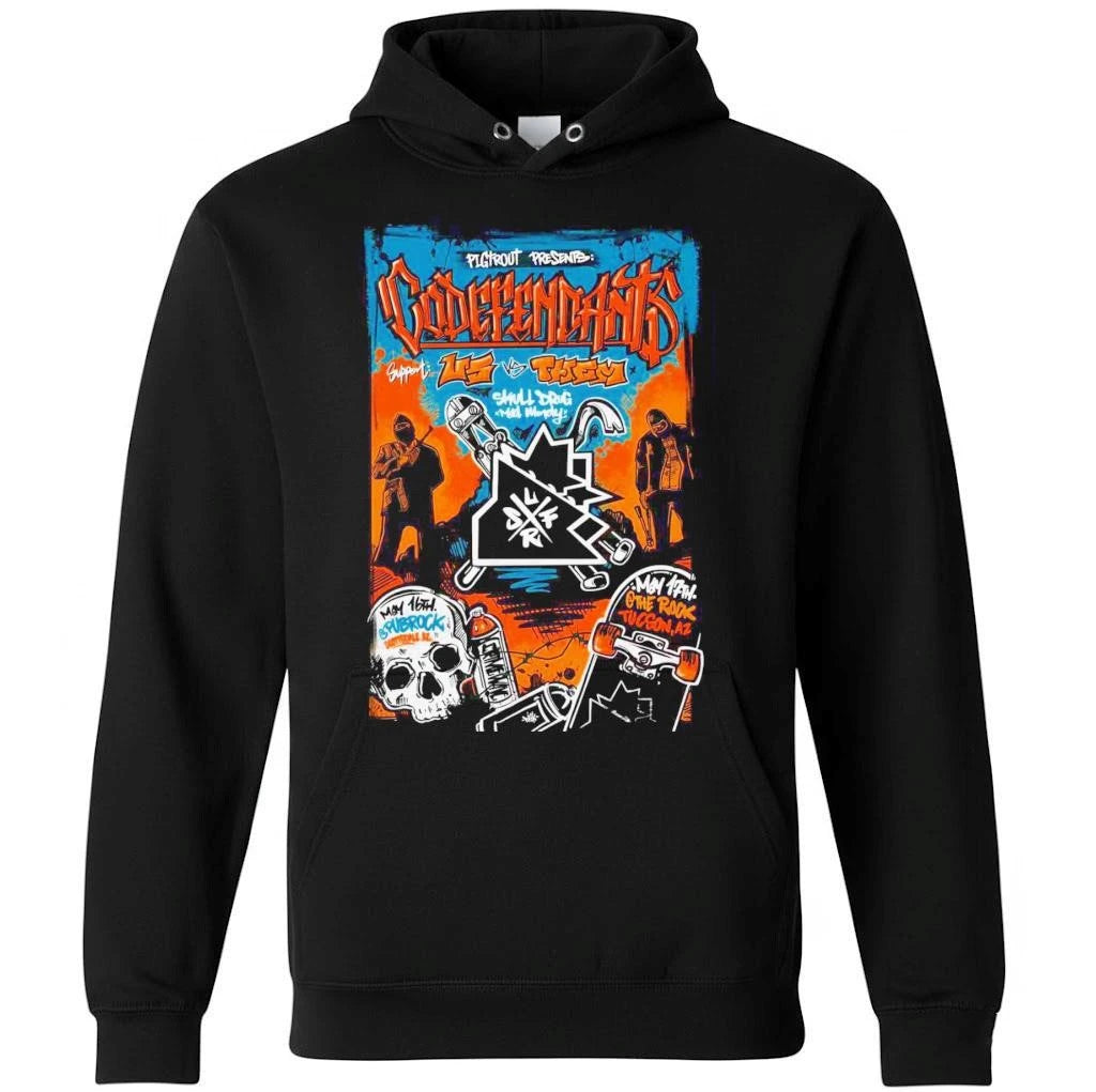 Codefendants May 16 2026 In Flagstaff AZ ND And May 17 2026 In Scottsdale AZ Poster Shirt