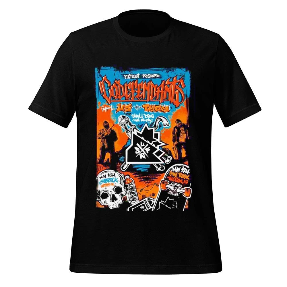 Codefendants May 16 2026 In Flagstaff AZ ND And May 17 2026 In Scottsdale AZ Poster Shirt