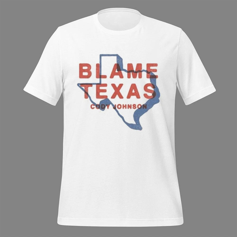 Cody Johnson Blame Texas Shirt