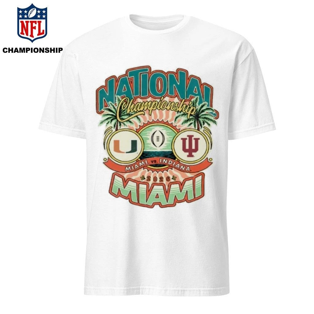 College Football Playoff 2026 National Championship Miami vs Indiana Shirt
