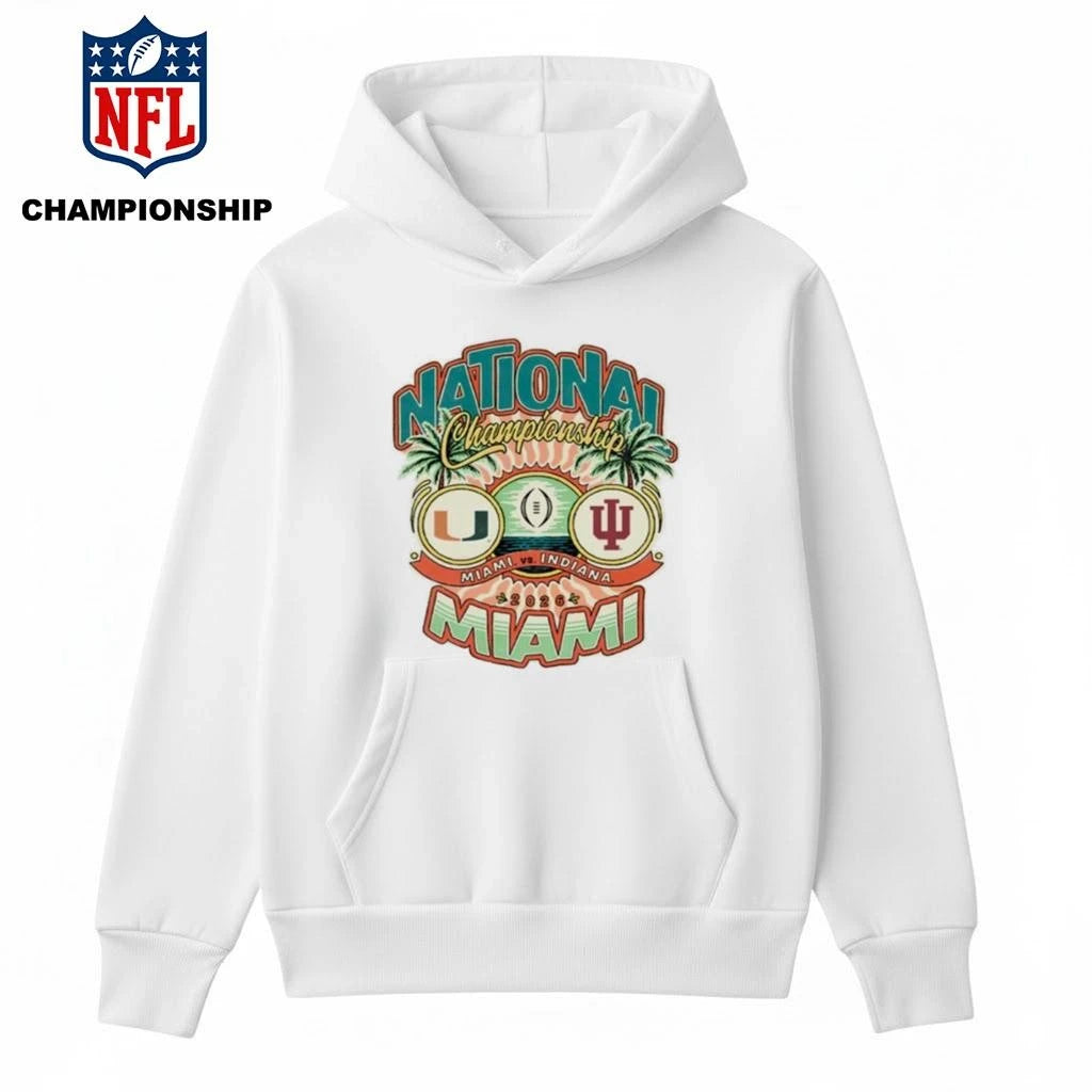 College Football Playoff 2026 National Championship Miami vs Indiana Shirt