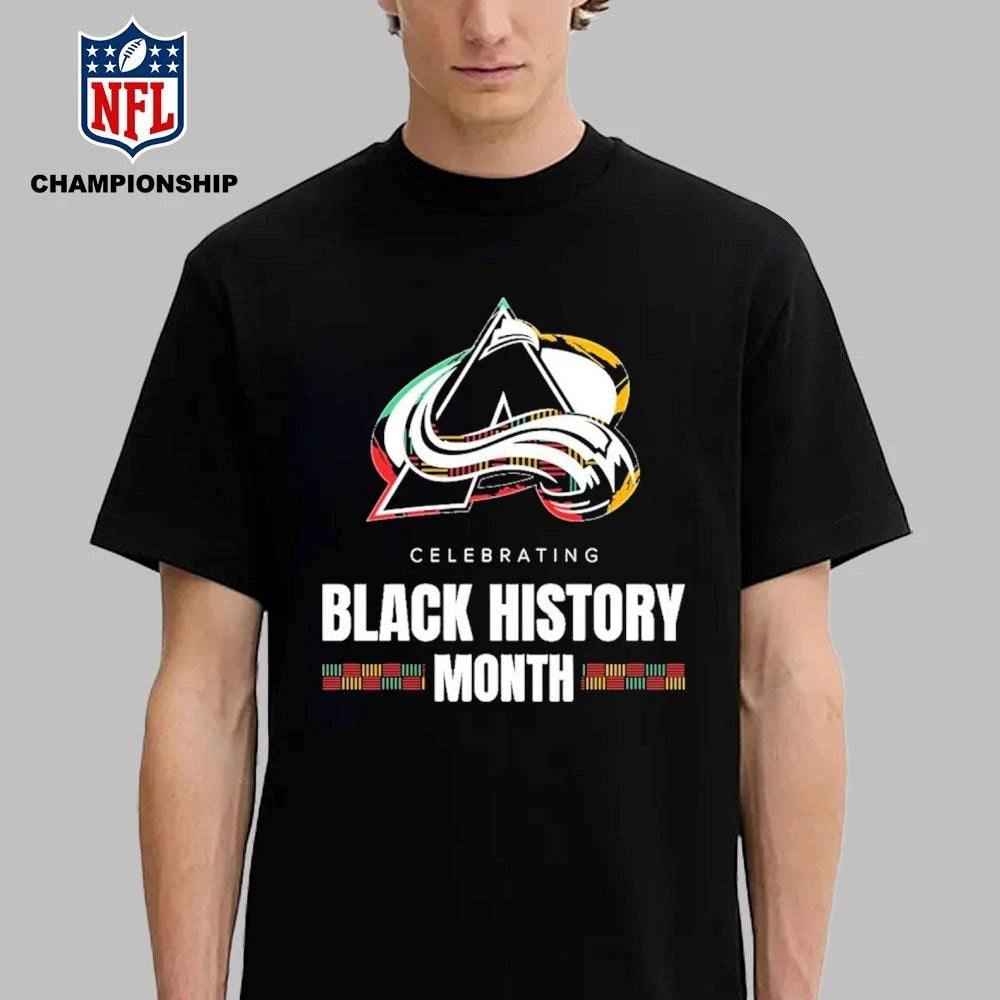 Colorado Avalanche Celebrating Black History Month Shirt