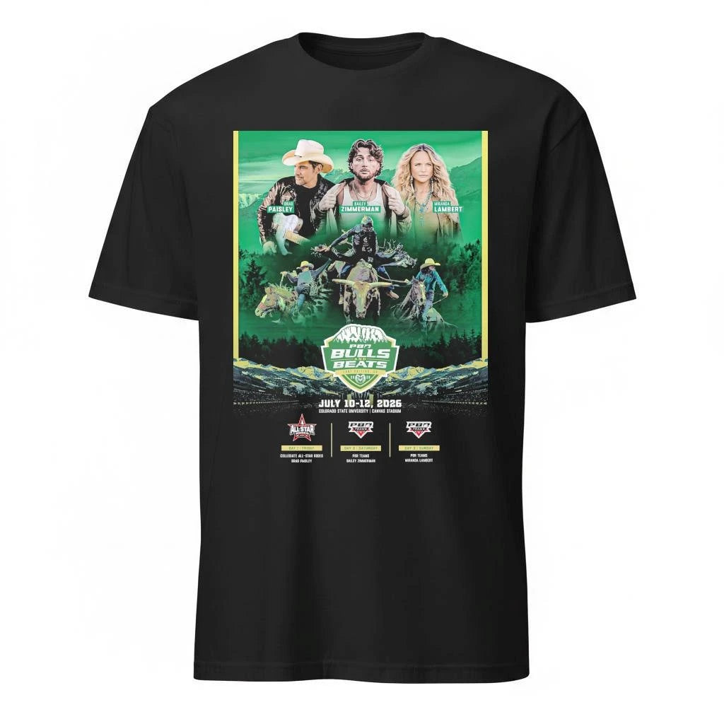 Colorado State Rams Bulls And Beats At Canvas Stadium On July 10-12 2026 In Fort Collins CO Shirt