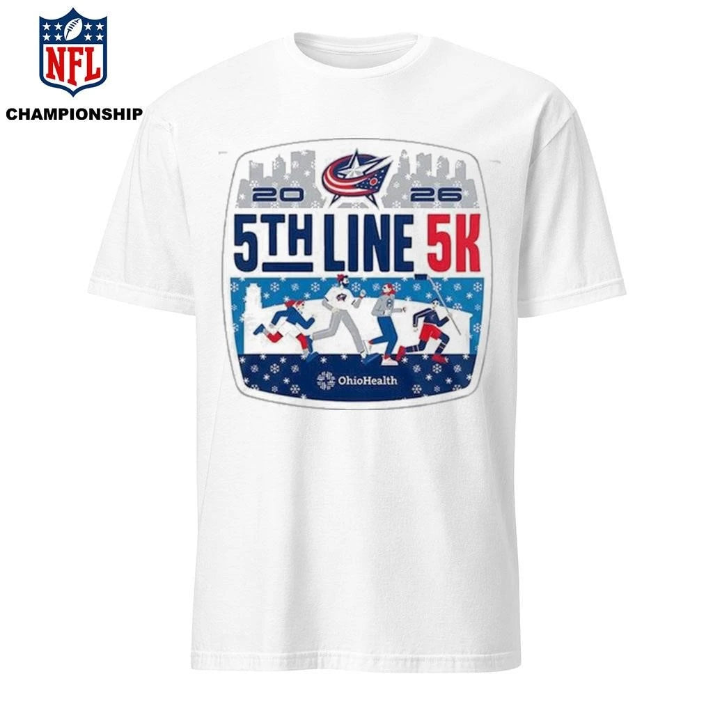 Columbus Blue Jackets 5th Line 5K Shirt