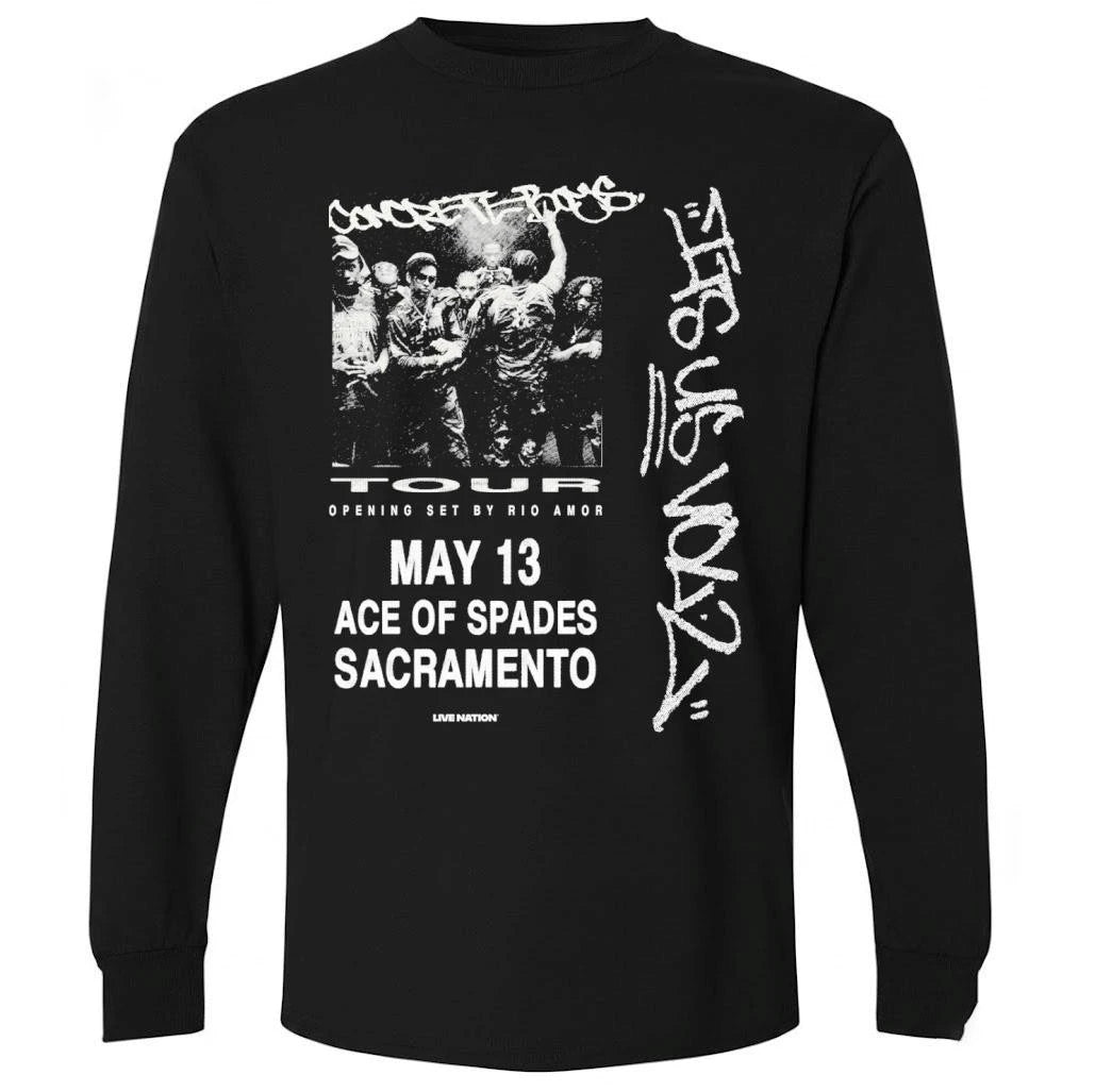 Concrete Boys 2026 Tour Dates Its US Vol 2 Shirt