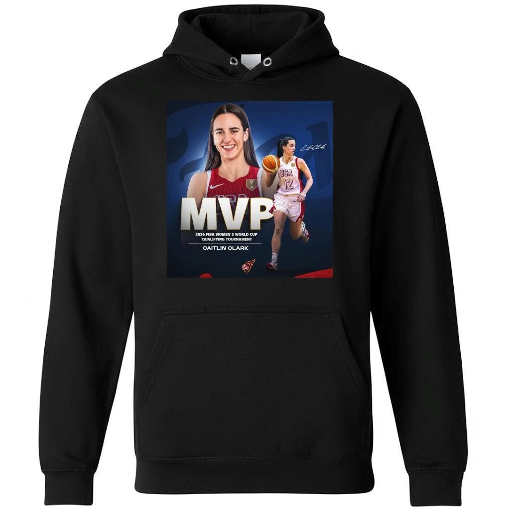 Congrats Caitlin Clark Being Named The MVP 2026 FIBA Womens World Cup Qualifying Tournament Poster Shirt