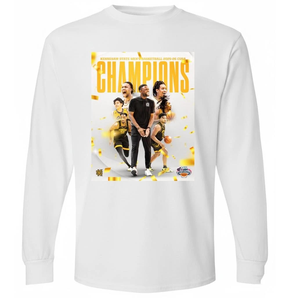 Congrats Kennesaw State Owls Men’s Basketball 2025 26 Conference USA Shirt