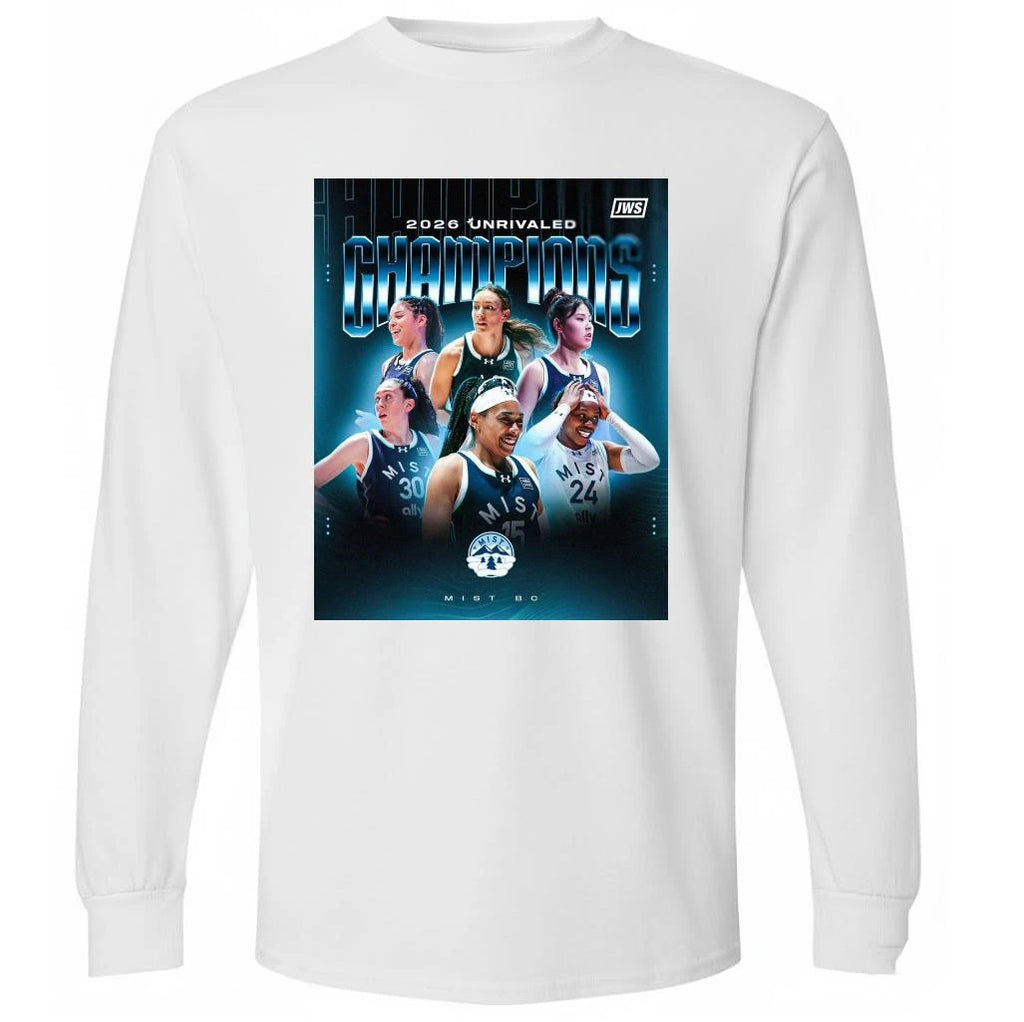 Congrats Mist BC Wins 2026 Unrivaled Championship Shirt