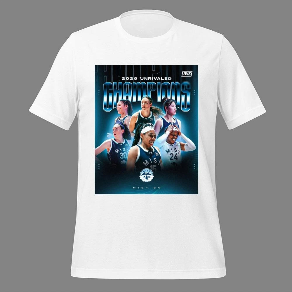 Congrats Mist BC Wins 2026 Unrivaled Championship Shirt
