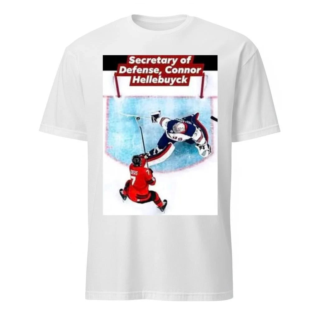 Connor Hellebuyck Team USA men’s ice hockey secretary of defense shirt