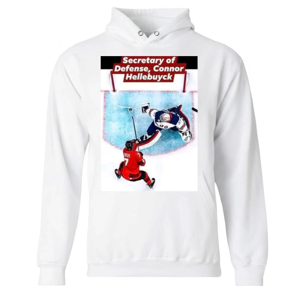 Connor Hellebuyck Team USA men’s ice hockey secretary of defense shirt