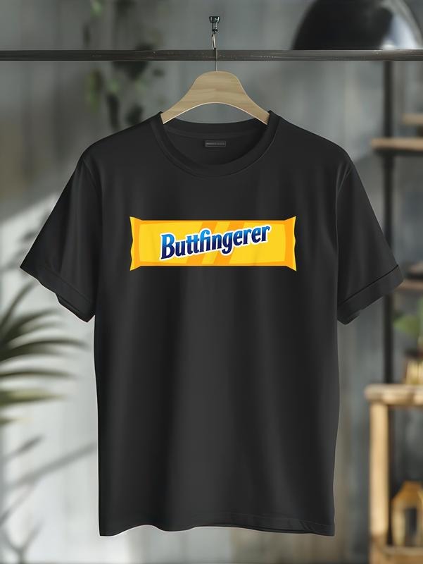 cotton Buttfingerer Meme Gag Butt-Finger-er Funny Pun Hilarious Tee T-Shirt casual Fashion graphic tees for women Hoodie,...