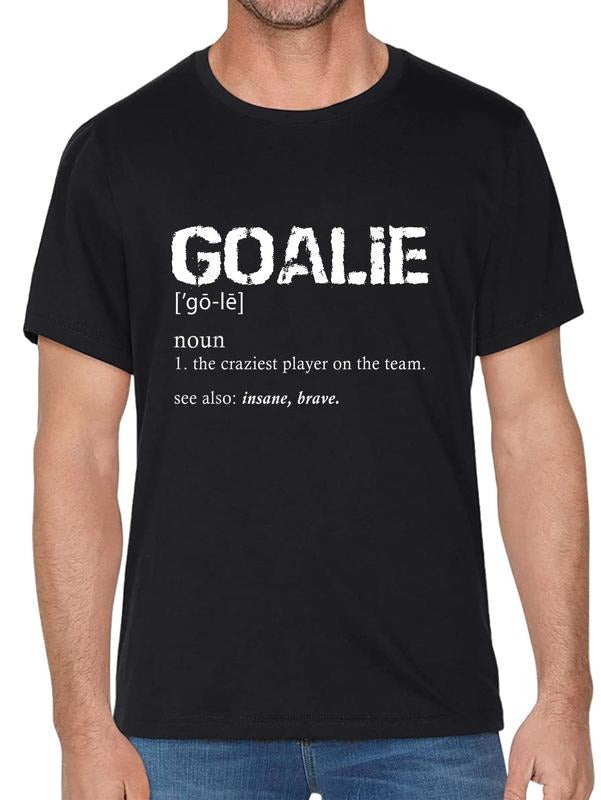 cotton Goalie Definition Soccer Goalie T-Shirt casual Fashion graphic tees women Hoodie, Sweatshirt | HypeDripTees.com