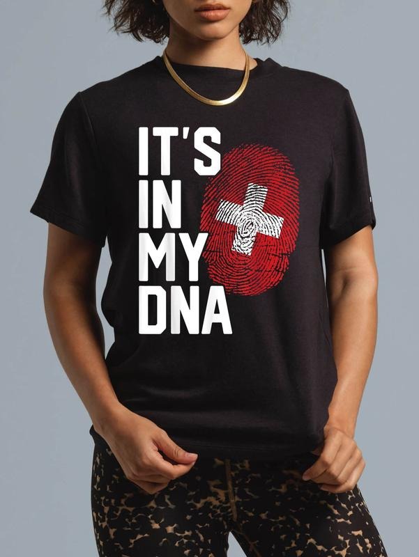 cotton Switzerland Swiss Flag Heritage T-Shirt casual Fashion graphic tees women Hoodie, Sweatshirt | HypeDripTees.com