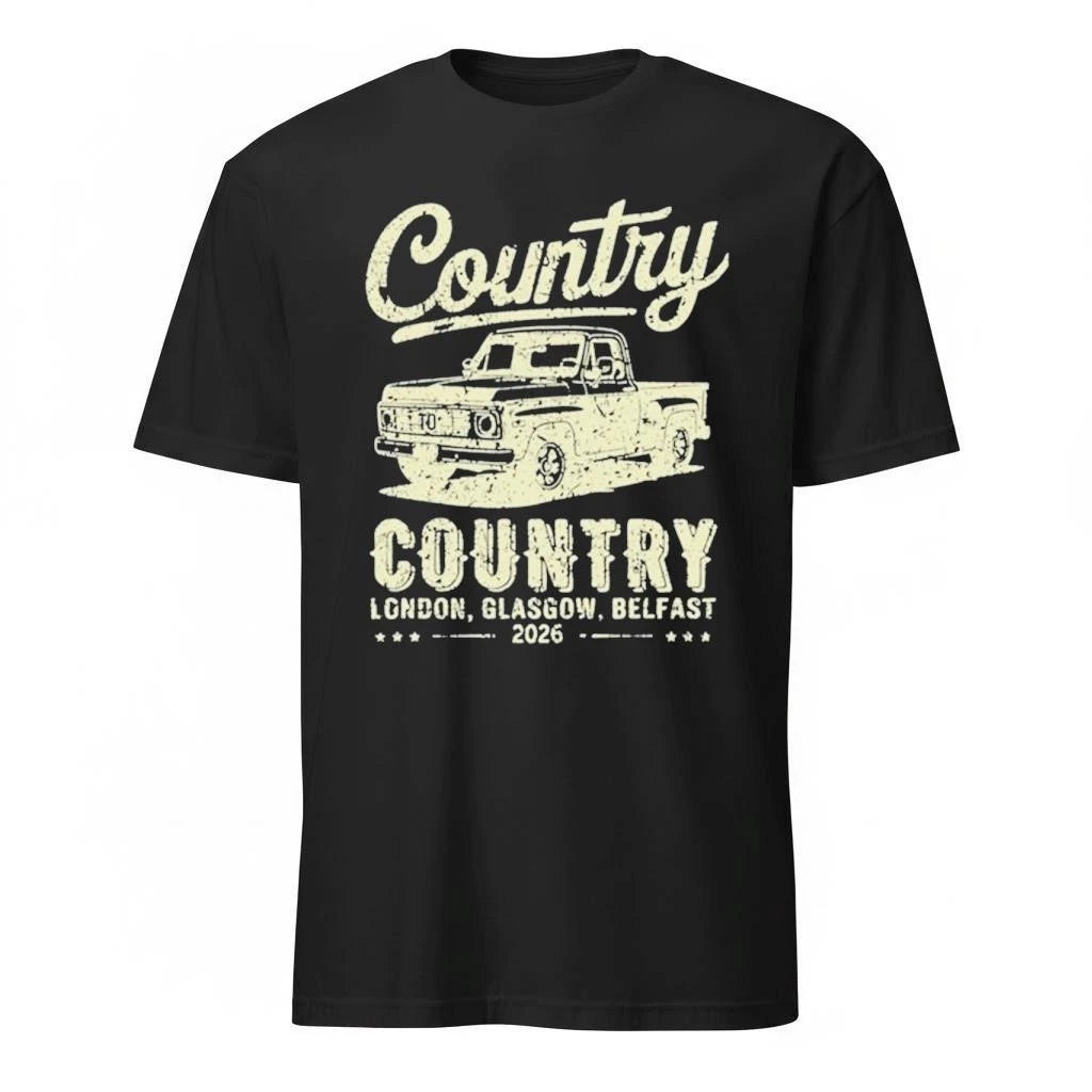 Country Pickup Black Shirt