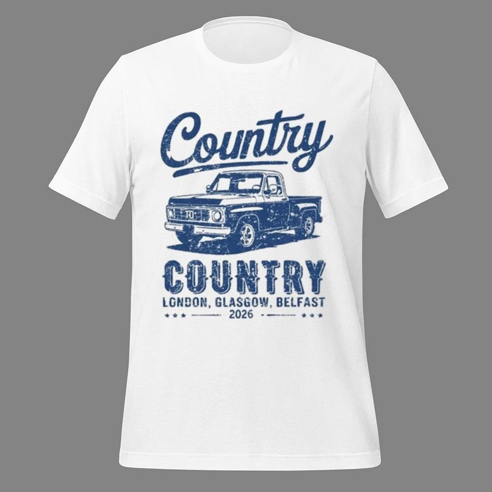 Country To Country 2026 Tour London Glasgow, Belfast Shirt