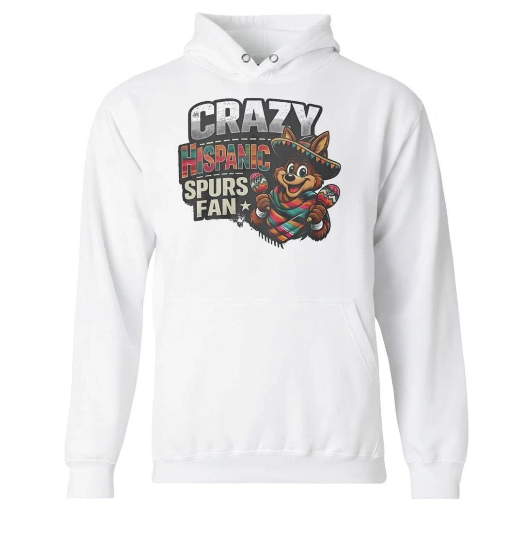 Crazy Hispanic Spurs Fan Shirt