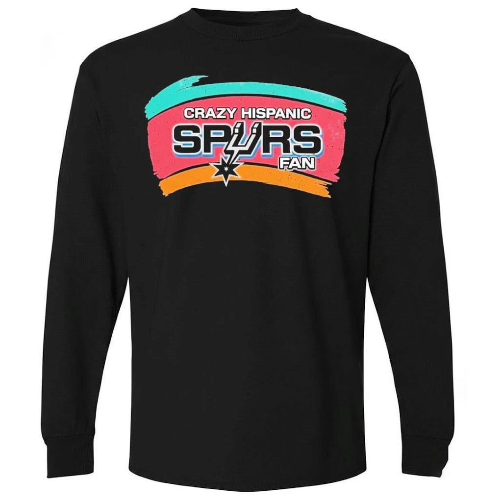 Crazy Hispanic Spurs Fan NBA Playoffs Shirt
