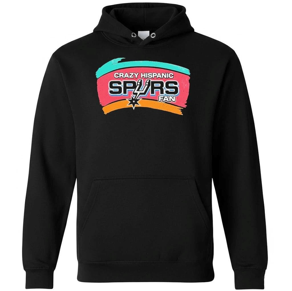 Crazy Hispanic Spurs Fan NBA Playoffs Shirt