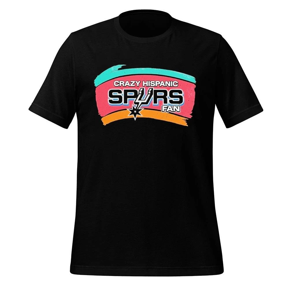 Crazy Hispanic Spurs Fan NBA Playoffs Shirt