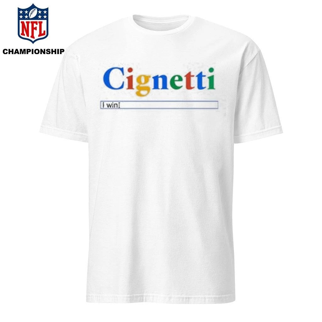 Curt Cignetti I Win Search Bar