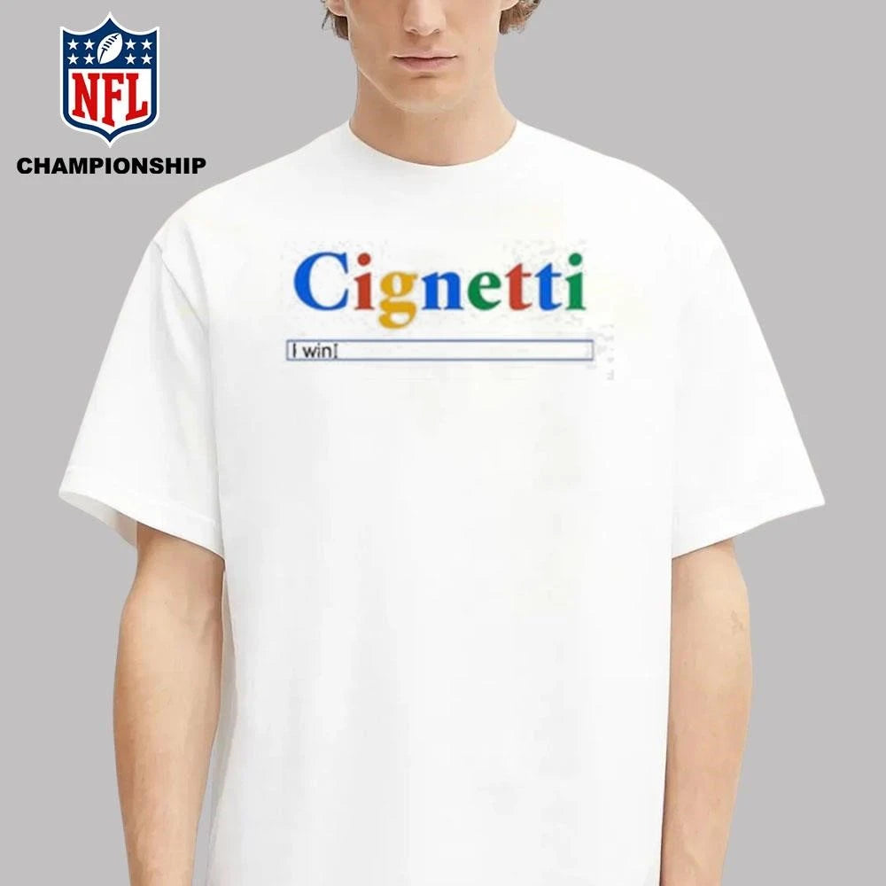 Curt Cignetti I Win Search Bar