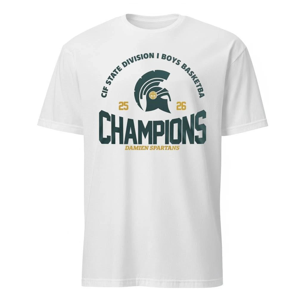 Damien Spartans CIF State Division I Boys 2026 Champions Shirt