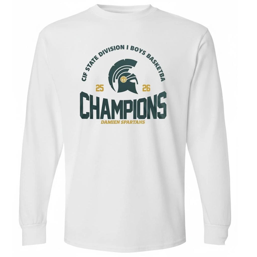 Damien Spartans CIF State Division I Boys 2026 Champions Shirt