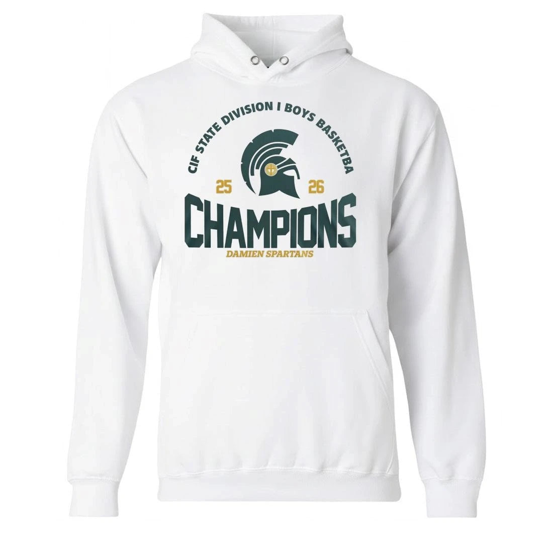 Damien Spartans CIF State Division I Boys 2026 Champions Shirt