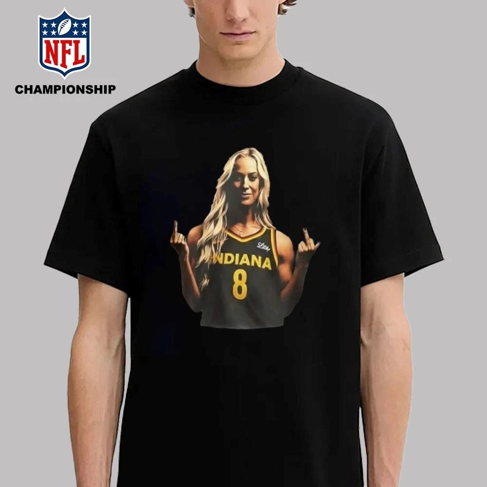 Dana White Sophie Cunningham Middle Finger Shirt
