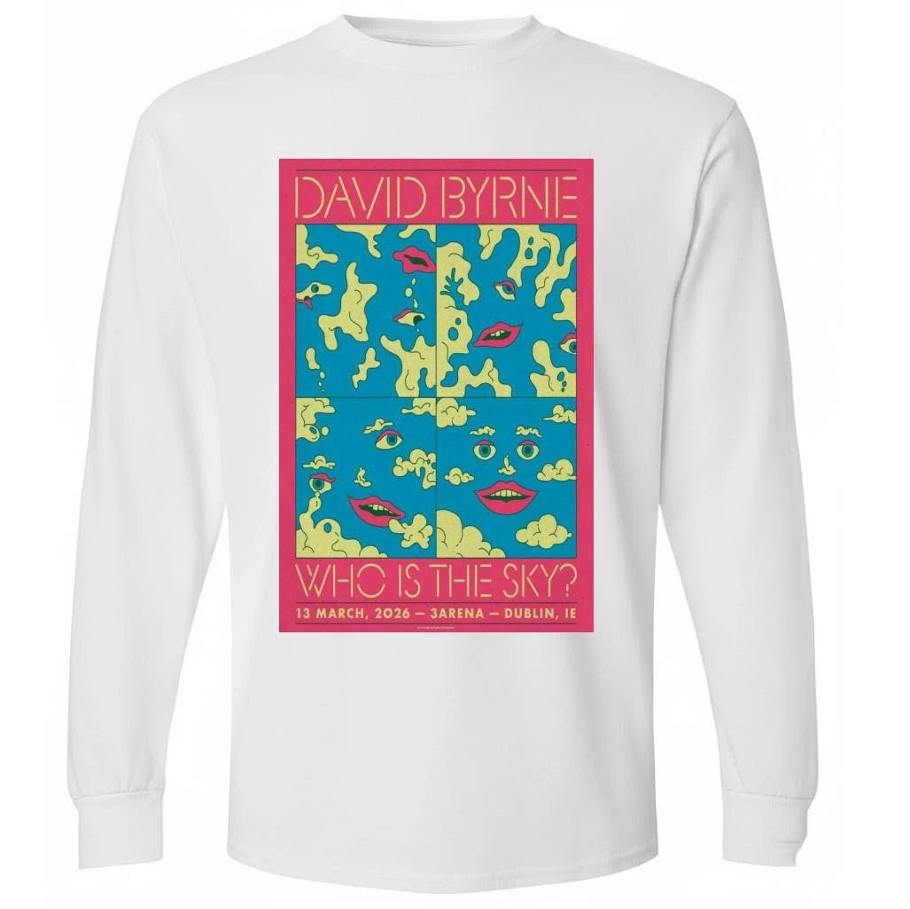 David Byrne 3Arena March 13 2026 Poster Shirt