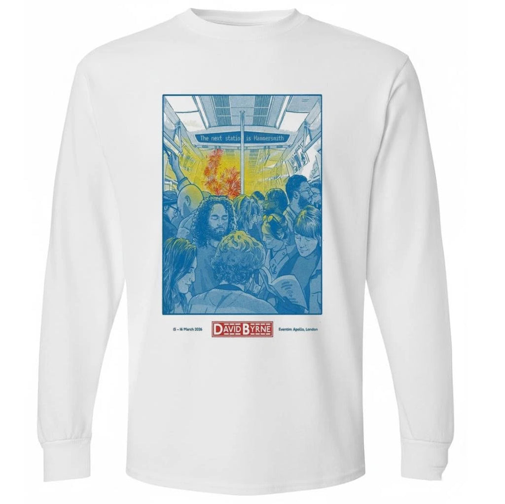 David Byrne Mar 15 and 16 2026 Eventim Apollo, London Poster Shirt