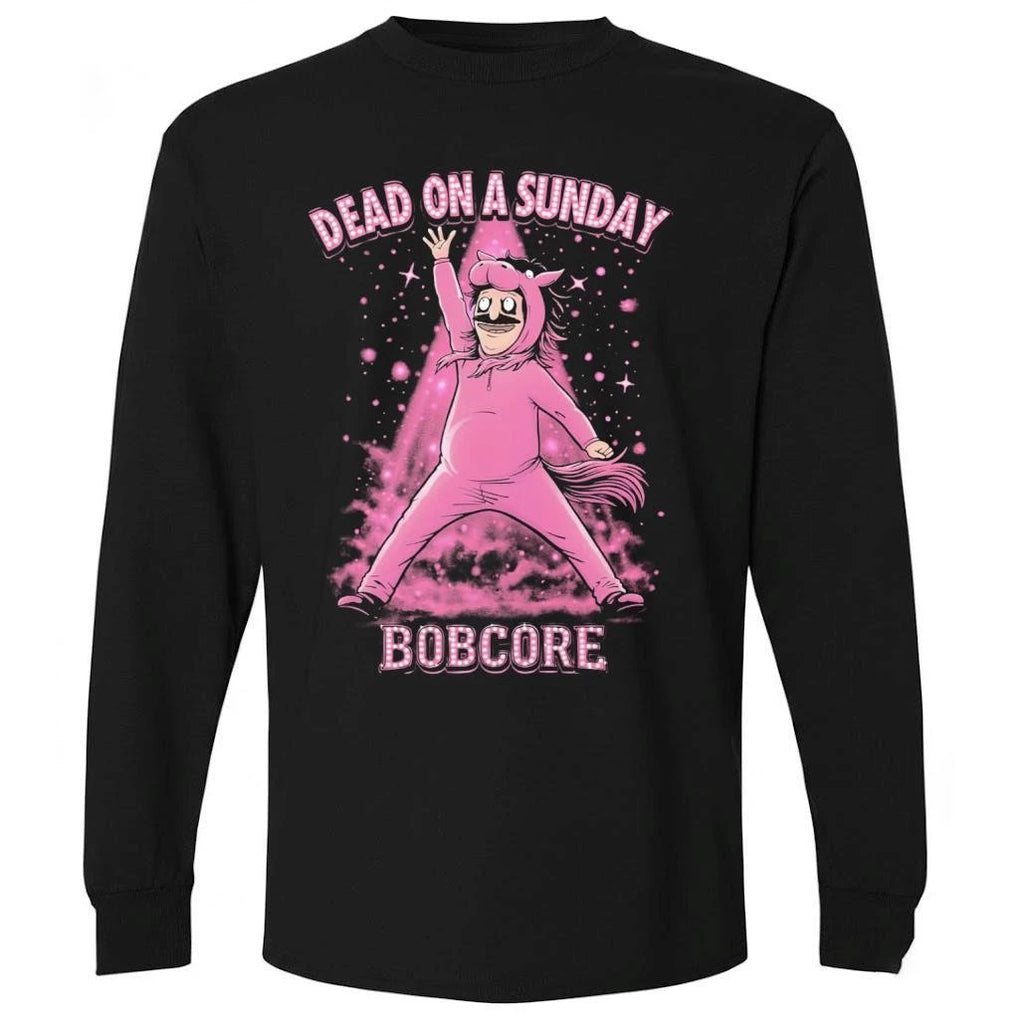 Dead On A Sunday Bobcore Pink Pony Club Shirt